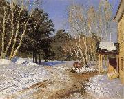 Isaac Levitan March Germany oil painting artist